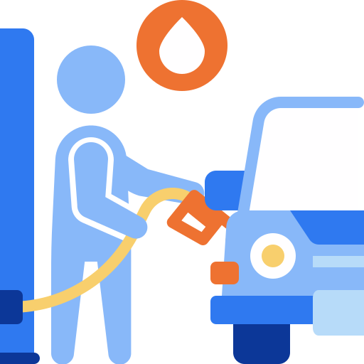 Oil station Generic Flat icon