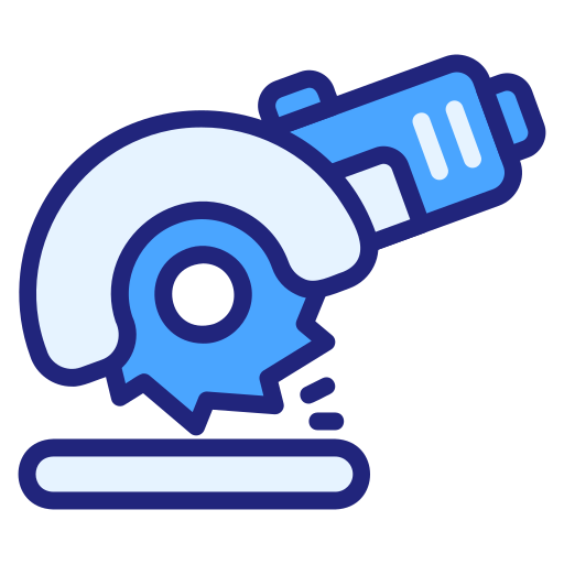 원형톱 Generic Blue icon