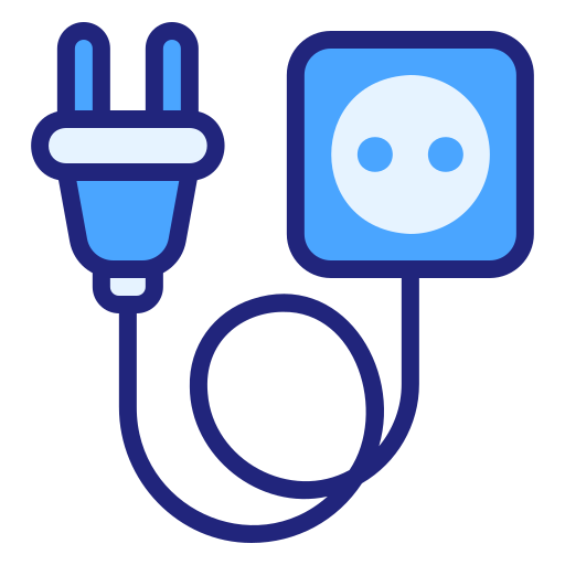cable Generic Blue icono