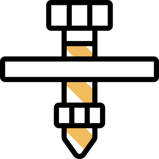 tornillo Meticulous Yellow shadow icono