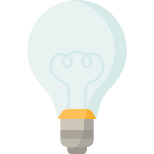 Lightbulb Amethys Design Flat icon