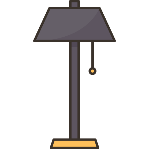 vloerlamp Amethys Design Lineal Color icoon