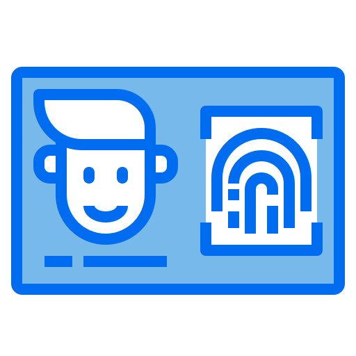 biometrisch Payungkead Blue icon