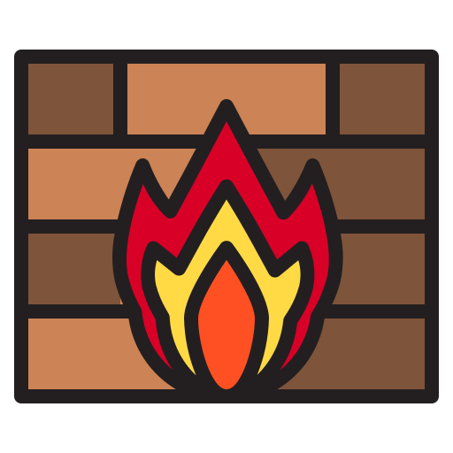 Firewall Payungkead Lineal Color icon