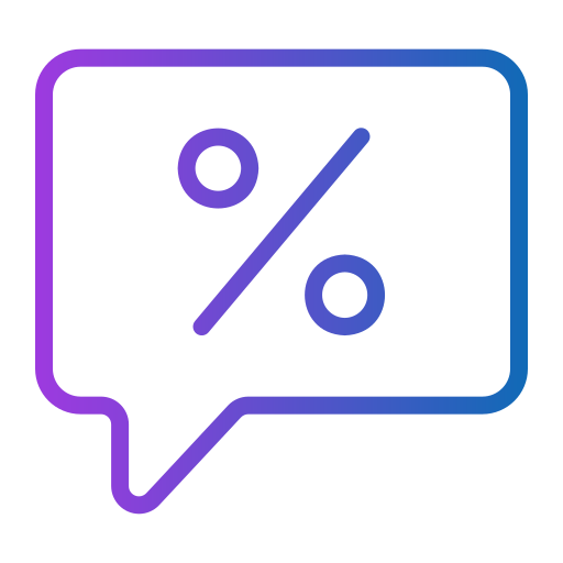 Chat Generic Gradient icon