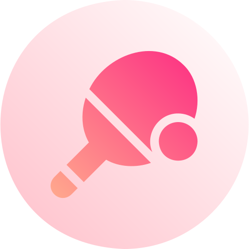 ping pong Basic Gradient Circular icona