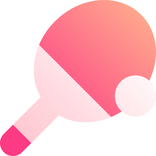 卓球 Basic Gradient Gradient icon