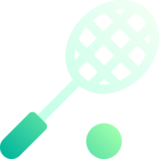 racket Basic Gradient Gradient icoon