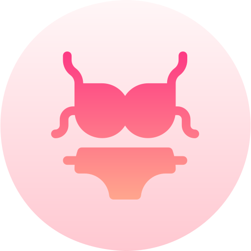 Bikini Basic Gradient Circular icon