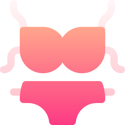 bikini Basic Gradient Gradient icoon