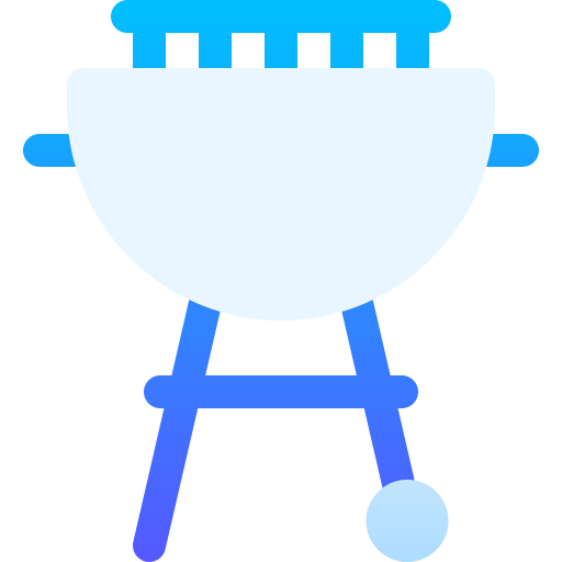 barbecue Basic Gradient Gradient icona