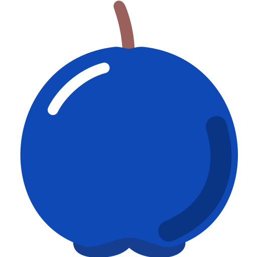 Blueberries Generic Flat icon