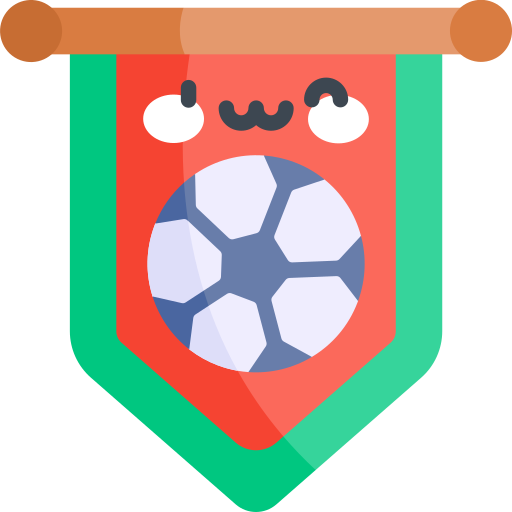 축구 클럽 Kawaii Flat icon
