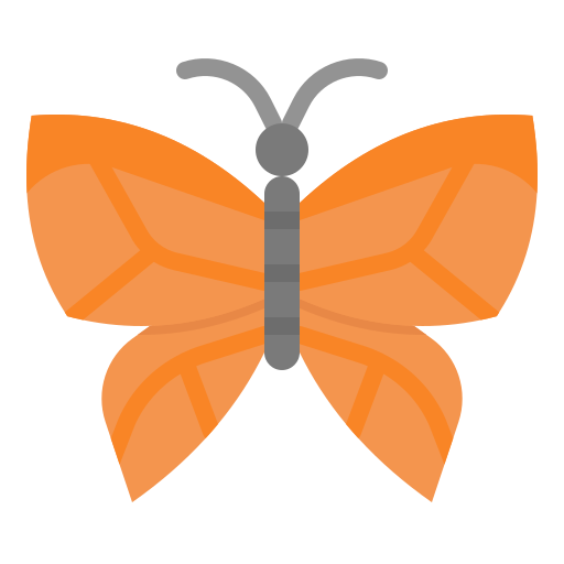 papillon Generic Flat Icône
