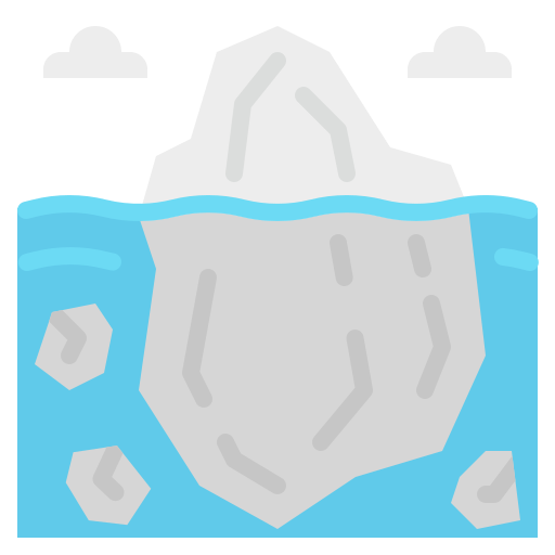 Iceberg Generic Flat icon