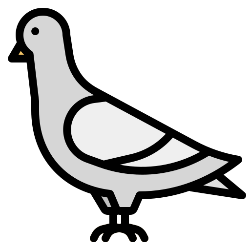 pigeon Generic Outline Color Icône