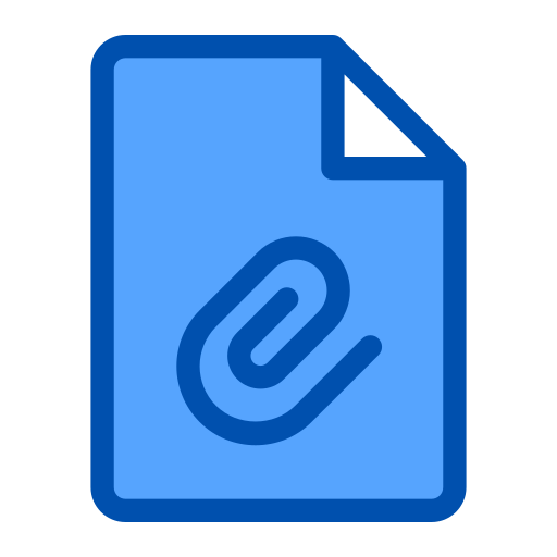 添付する Generic Blue icon