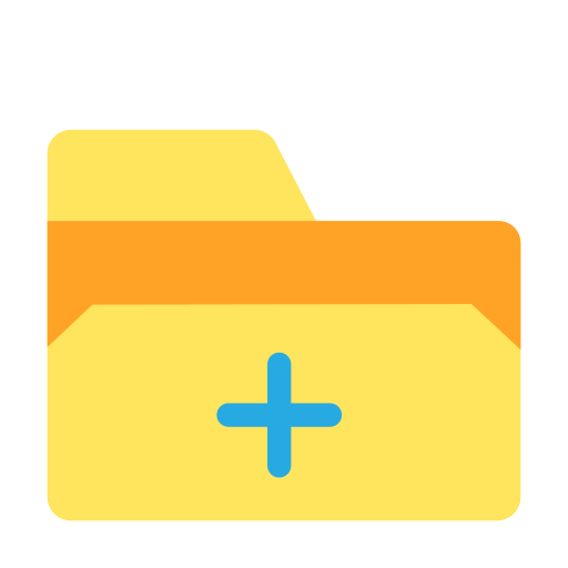 dodaj folder Generic Flat ikona