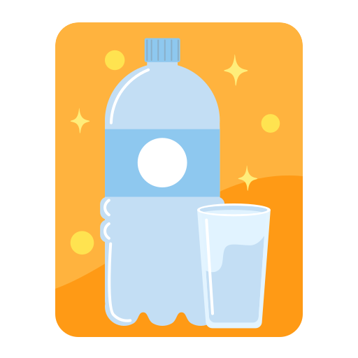 agua mineral Generic Rounded Shapes icono