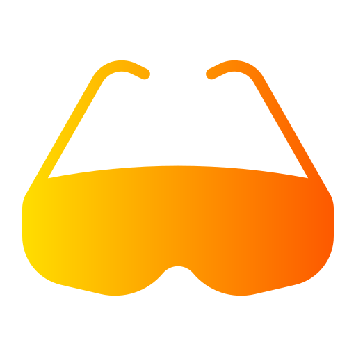 Безопасные очки Generic Flat Gradient иконка