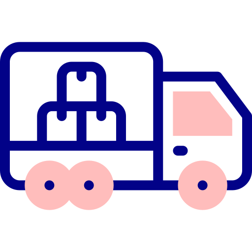 lieferwagen Detailed Mixed Lineal color icon