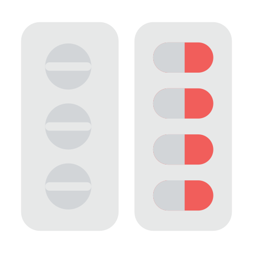 blisterpackung Vector Stall Flat icon