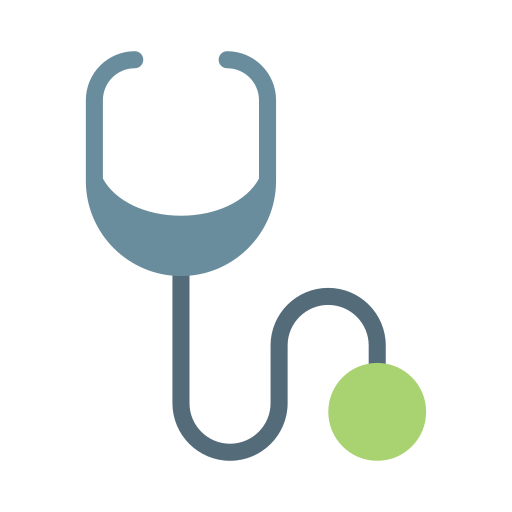 Stethoscope Vector Stall Flat icon