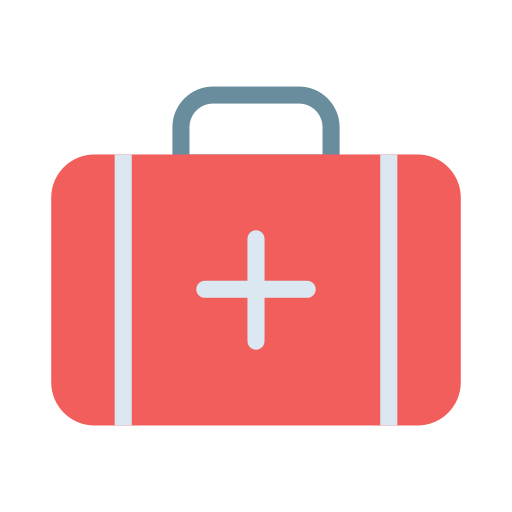 First aid kit Vector Stall Flat icon