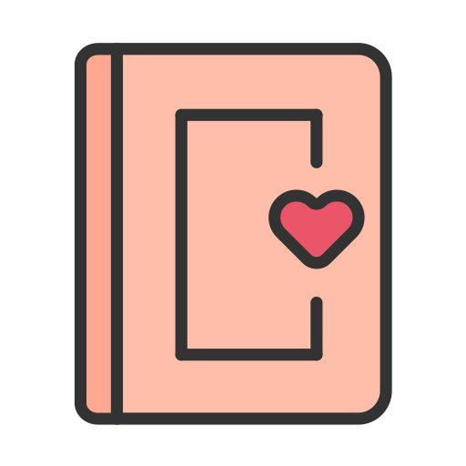 Diary Generic Outline Color icon