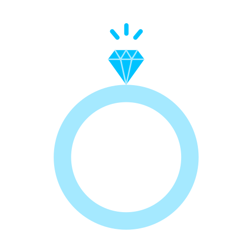 Engagement ring Generic Flat icon