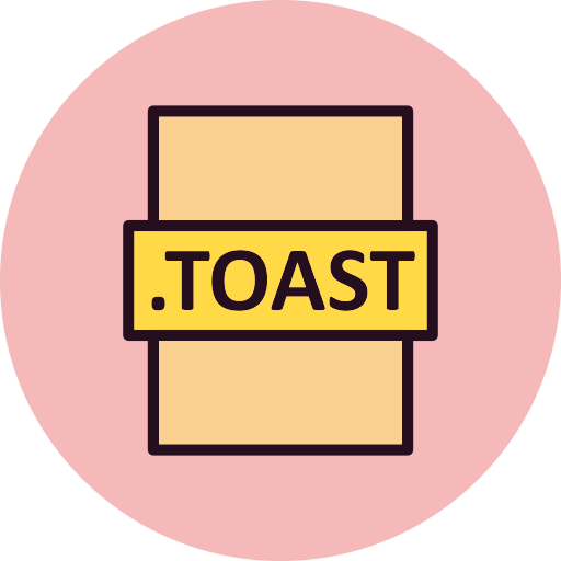 Toast Generic Outline Color icon