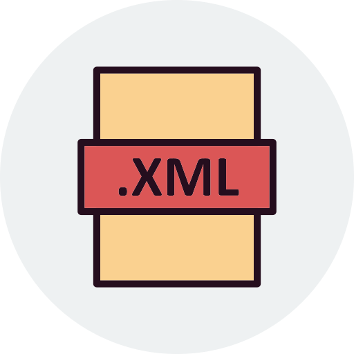 xml Generic Outline Color icoon
