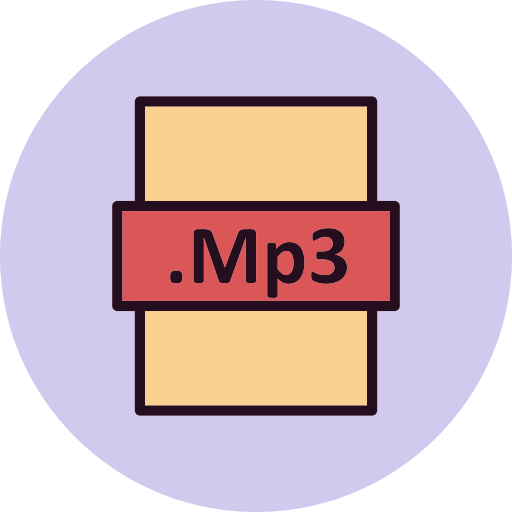 mp3 Generic Outline Color Icône