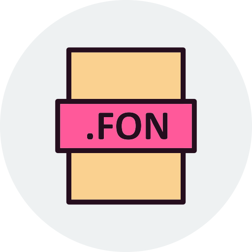 フォン Generic Outline Color icon
