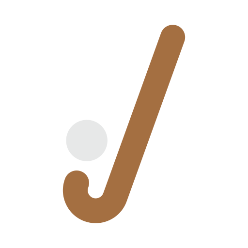 Hockey stick Vector Stall Flat icon