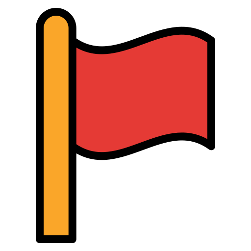 mastro de bandeira Generic Outline Color Ícone