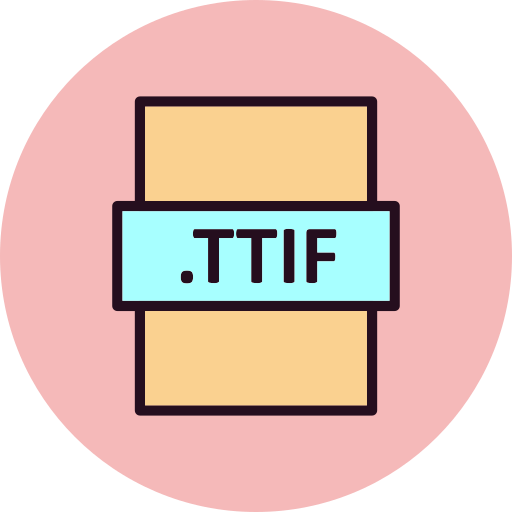 ttf Generic Outline Color ikona