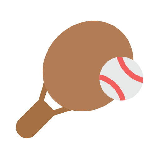 Ping pong Vector Stall Flat icon