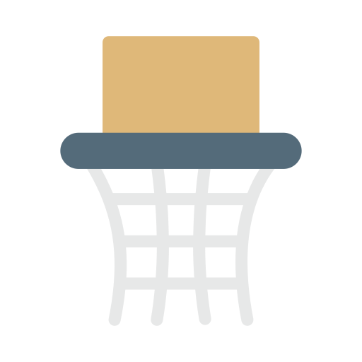 Hoop Vector Stall Flat icon