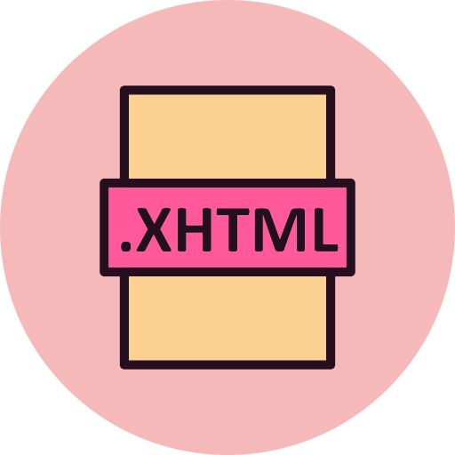 xhtml Generic Outline Color Ícone