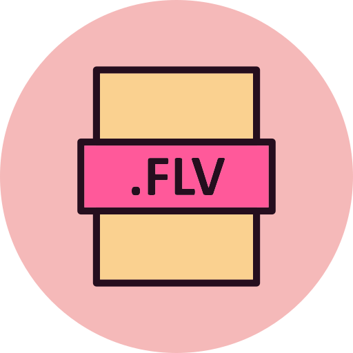 flv Generic Outline Color icona