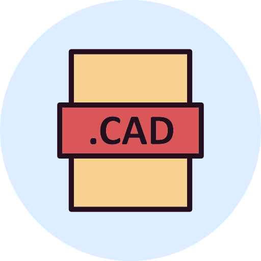 Cad Generic Outline Color icon
