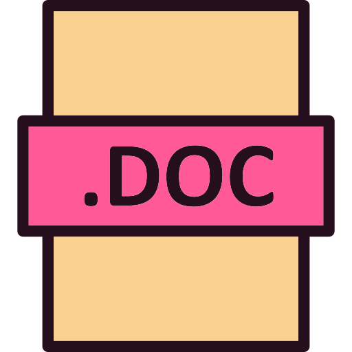 doc Generic Outline Color Icône