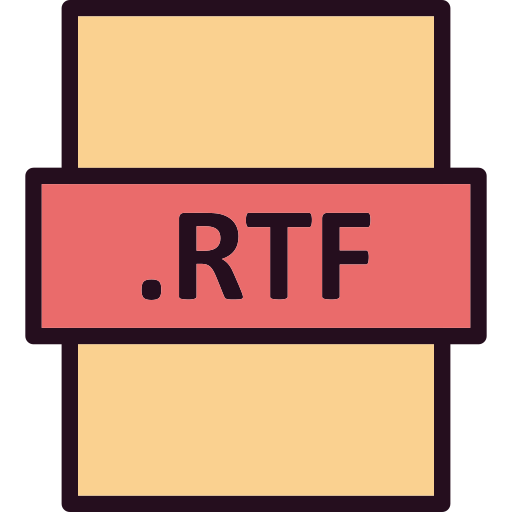 rtf Generic Outline Color icono