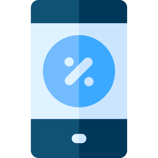 smartphone Basic Rounded Flat icon