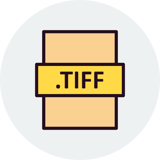 tiff Generic Outline Color icoon