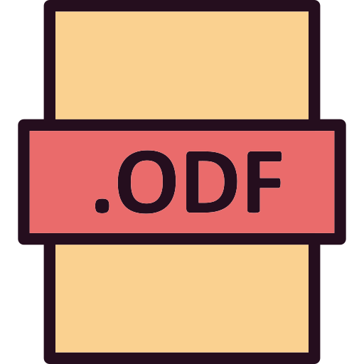 odf Generic Outline Color Icône