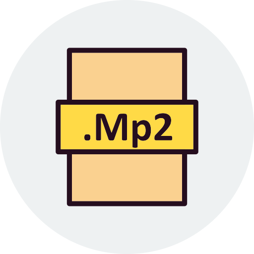 mp2 Generic Outline Color icono