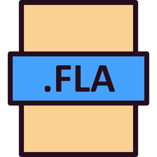 fla Generic Outline Color icono