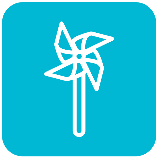 pinwheel Generic Flat icoon